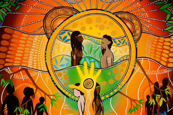 Aboriginal Building Connections Artwok